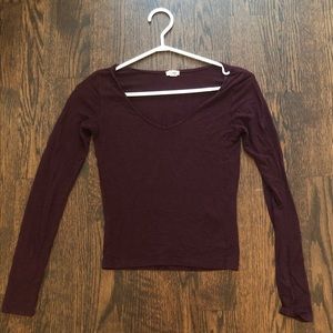 Brown top from GARAGE